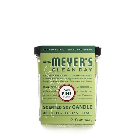 Dare2Decor 7.2 oz Clean Day White Iowa Pine Scent Soy Candle, 6PK DA3306194